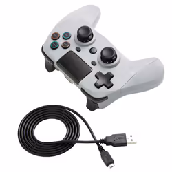 Snakebyte 4 S Wireless Gris Bluetooth Manette de jeu Analogique/Numérique PC, PlayStation 4