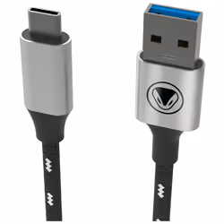 Snakebyte SB916090 câble USB 2 m USB 3.2 Gen 2 (3.1 Gen 2) USB C USB A Noir, Blanc