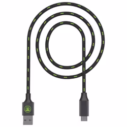 Snakebyte SB916267, 2 m, USB C, USB A, USB 3.2 Gen 2 (3.1 Gen 2), Noir, Vert