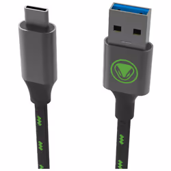 Snakebyte SB916267 câble USB 2 m USB 3.2 Gen 2 (3.1 Gen 2) USB C USB A Noir, Vert