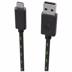 Snakebyte SB916274 câble USB 3 m USB 2.0 USB C USB A Noir, Vert
