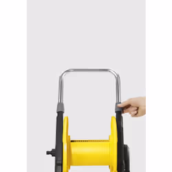 Kärcher 2.645-180.0 enrouleur de tuyau d'arrosoir de jardin Chariot sur roues Manuel Noir, Jaune
