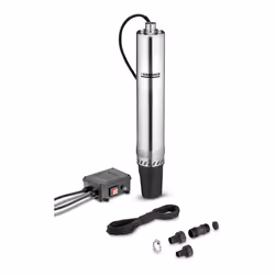 Kärcher BP 4 Deep Well, 700 W, 4,3 bar, 4600 l/h, Noir, Métallique
