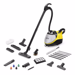 Kärcher SV 7 Nettoyeur vapeur traineau 1,2 L 2200 W Noir, Argent, Jaune