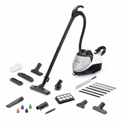 Kärcher SV 7 Aspirateur sans sac 2200 W Noir, Gris, Blanc