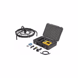 Pour tube ø 50 - 150 mm, canaux, puits et autre pièce vide Protection contre les projections deaux IP 65 Compteur de mètres é ...
