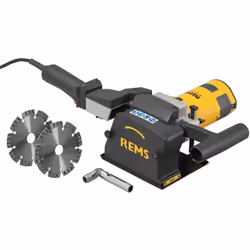 Rems Krokodil 125 Basic-Pack Scie à rainurer électrique + 2 disques UDT LS Turbo 125 mm (185010 R220) Scie à rainurer électri ...