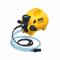 • Pompe d’épreuve électrique pour essai d’étanchéité et de pression ≤ 60 bar • Compacte et légère (12 kg) • Moteur à condensa ...
