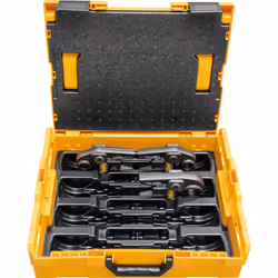 Description générale Le coffret L-Boxx 136 de REMS est conçu pour le transport et le stockage d'une large gamme d'outils. Grâ ...