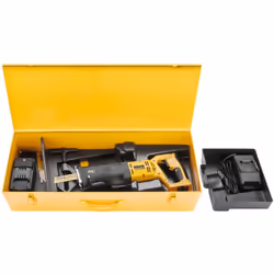 REMS TIGER 22V VE SET (560053) Scie sabre sans fil pour tubes avec électronique variable (VE) pour une coupe sans effort, rap ...