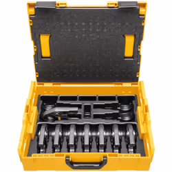 Présentation Set pinces à sertir Mini (Mâchoires) profil BMP 1/4" + 3/8" + 1/2" + 5/8" + 3/4" + 7/8" + 1" + 1"1/8 en L-Boxx - ...