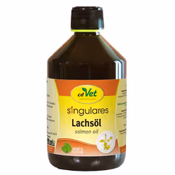 cdVet Singulares Salmon Oil 500 ml, Chat / chien, Liquide, État de santé général, Adulte, Oméga-3, Bouteille