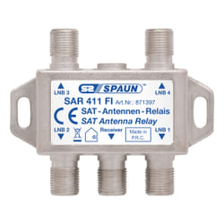 Spaun SAR 411 FI Diviseur de câbles Argent