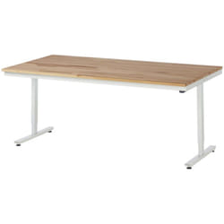 Table de travail adlatus RAU 150 réglable en hauteur électriquement Plateau en hêtre massif 2000 mm x 1000 mm
