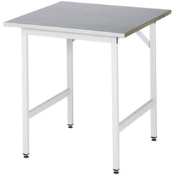 Table de travail Rau acier LxPxH 750x800x800-850mm