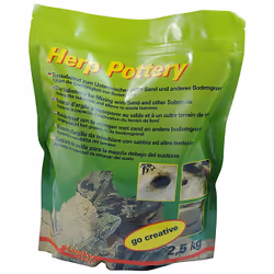 Lucky Reptile Herp Pottery, Argile, 2,5 kg, Vert, Sac