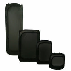 Vivarium - Lucky Reptile - 69242 - Pop Up Grand Format - 60 x 60 x 90 cm - Noir