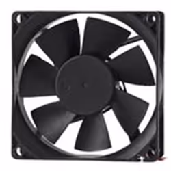 Ednet Ultra Silent 80mm, Ventilateur, 21 dB, Noir
