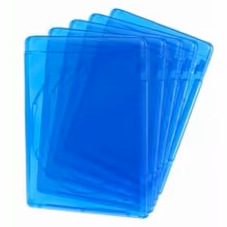 Ednet 64064 étui disque optique Bleu