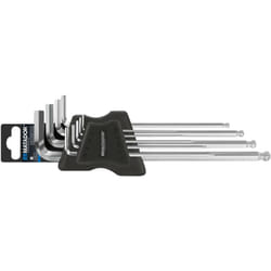 Matador - Schraubwerkzeuge 6 pans intérieurs Jeu de clés mâles coudées 1.5 mm, 2 mm, 2.5 mm, 3 mm, 4 mm, 5 mm, 6 mm, 8 mm, 10 mm 9 pièces X877691