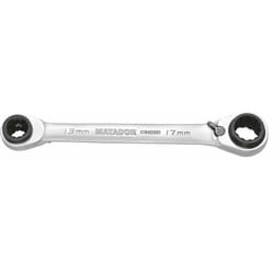 Matador - Schraubwerkzeuge 01840001 Clés polygonale double à cliquet Ouverture de clé (métrique) 10 - 19 mm X308491