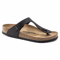 Birkenstock Gizeh, Sandales, Femelle, Adulte, Noir, Fermeture de boucle, Allemand
