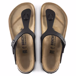 Birkenstock Gizeh Sandales Femelle Noir