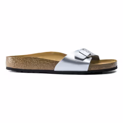 Birkenstock Madrid Sandales Femelle Argent