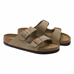 Birkenstock Arizona, Sandales, Mâle, Adulte, Taupe, Uniforme, Allemand