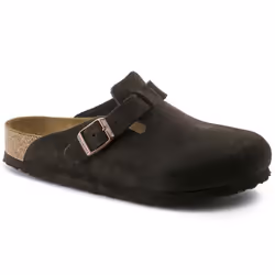 Mules Boston Etroite Cuir Noir - 37