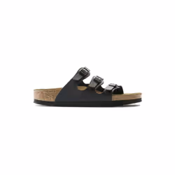 Sandales Florida Etroite Cuir Noir