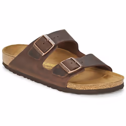 Sandales Arizona Etroite Cuir Marron