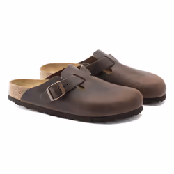 Birkenstock Boston Blocages Unisexe Marron