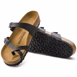 Birkenstock Mayari, Sandales, Unisexe, Adulte, Noir, Fermeture de boucle, Allemand