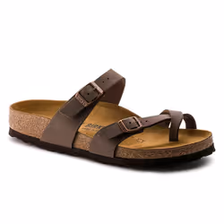 Birkenstock Mayari, Sandales, Femelle, Adulte, Moka, Uniforme, Fermeture de boucle