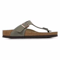 Sandales Gizeh Etroite Cuir Gris