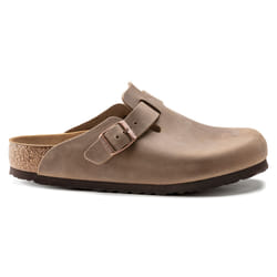 Mules Boston Etroite Cuir Beige