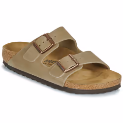 Sandales Arizona Nu Oiled Tabacco Etroite Daim Marron
