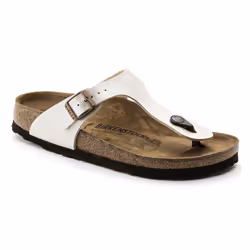 Birkenstock Gizeh, Sandales, Femelle, Adulte, Blanc, Graceful Pearl White, Uniforme