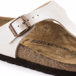 Birkenstock Gizeh Sandales Femelle Blanc - Vue supplémentaire 5