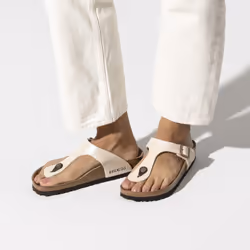 Birkenstock Gizeh Sandales Femelle Blanc - Vue supplémentaire 7