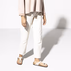 Birkenstock Gizeh Sandales Femelle Blanc - Vue supplémentaire 6