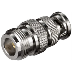 Goobay 10521 connecteur de fils N - BNC Argent