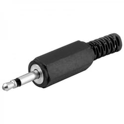 Goobay 11011 connecteur de fils 3.5 mm Noir