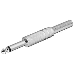 Goobay 11023 connecteur de fils 6.35 mm Argent
