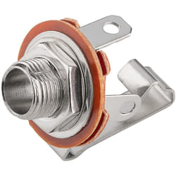 Goobay 11083 connecteur de fils 6.35 mm Métallique, Orange