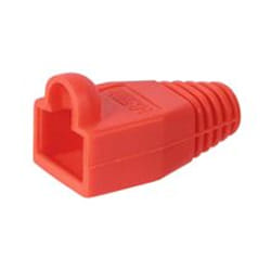 Goobay Strain relief boot for RJ45 plugs range-câbles et serre-câbles Rouge