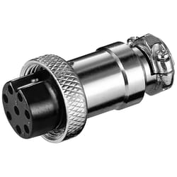 Goobay 11231 connecteur de fils XLR-8 pin Argent