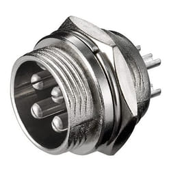 Goobay ME 4 connecteur de fils XLR M Acier inoxydable