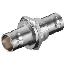 Goobay 11365 changeur de genre de câble BNC Argent